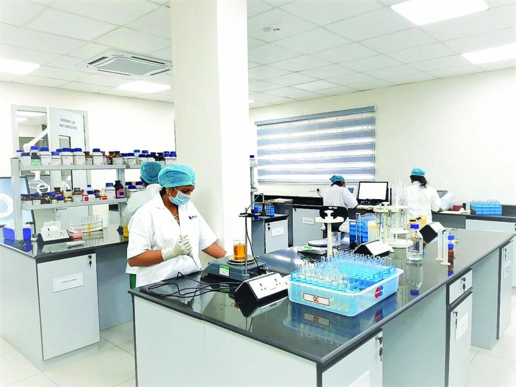 Wet Chemistry Facility in Quality Control Department