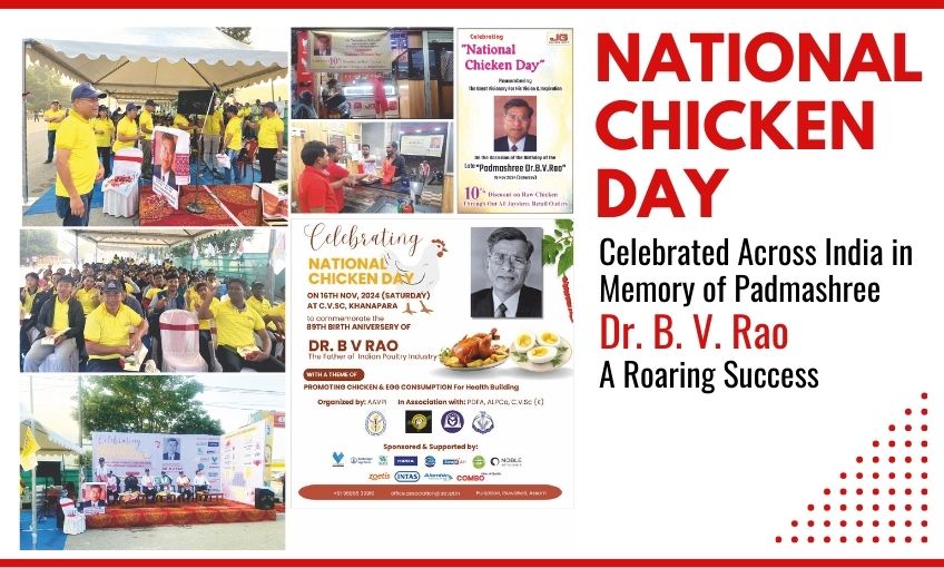NATIONAL CHICKEN DAY Celebrated Across India in Memory of Padmashree Dr ...