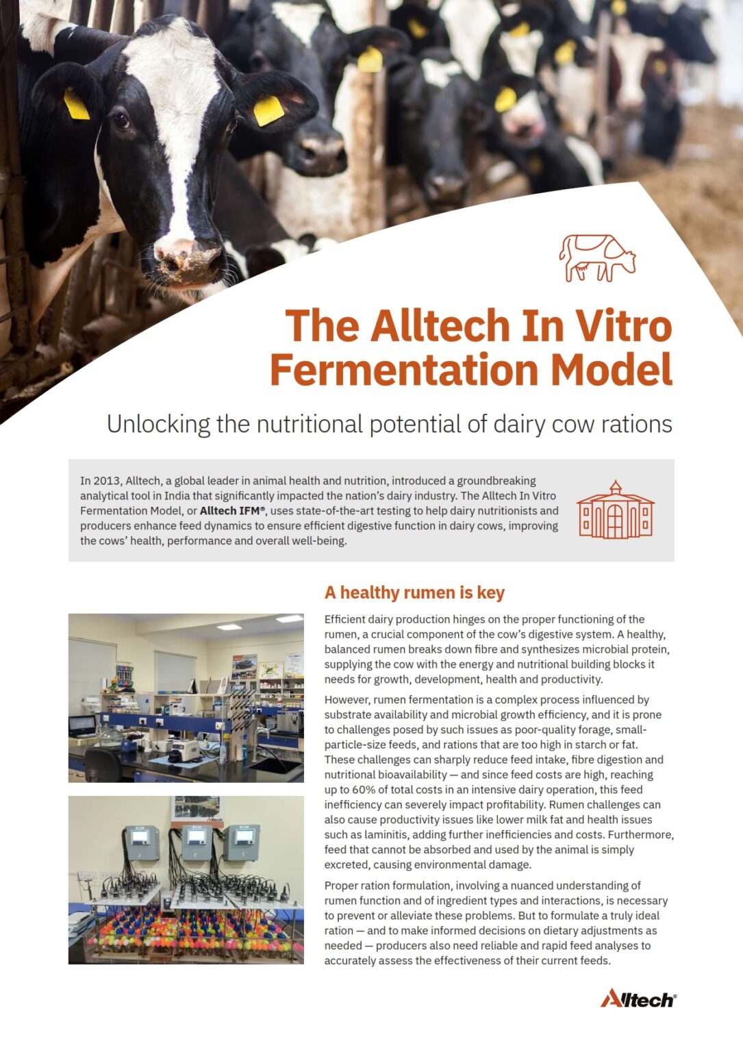 The Alltech In Vitro Fermentation Model - SR Publications