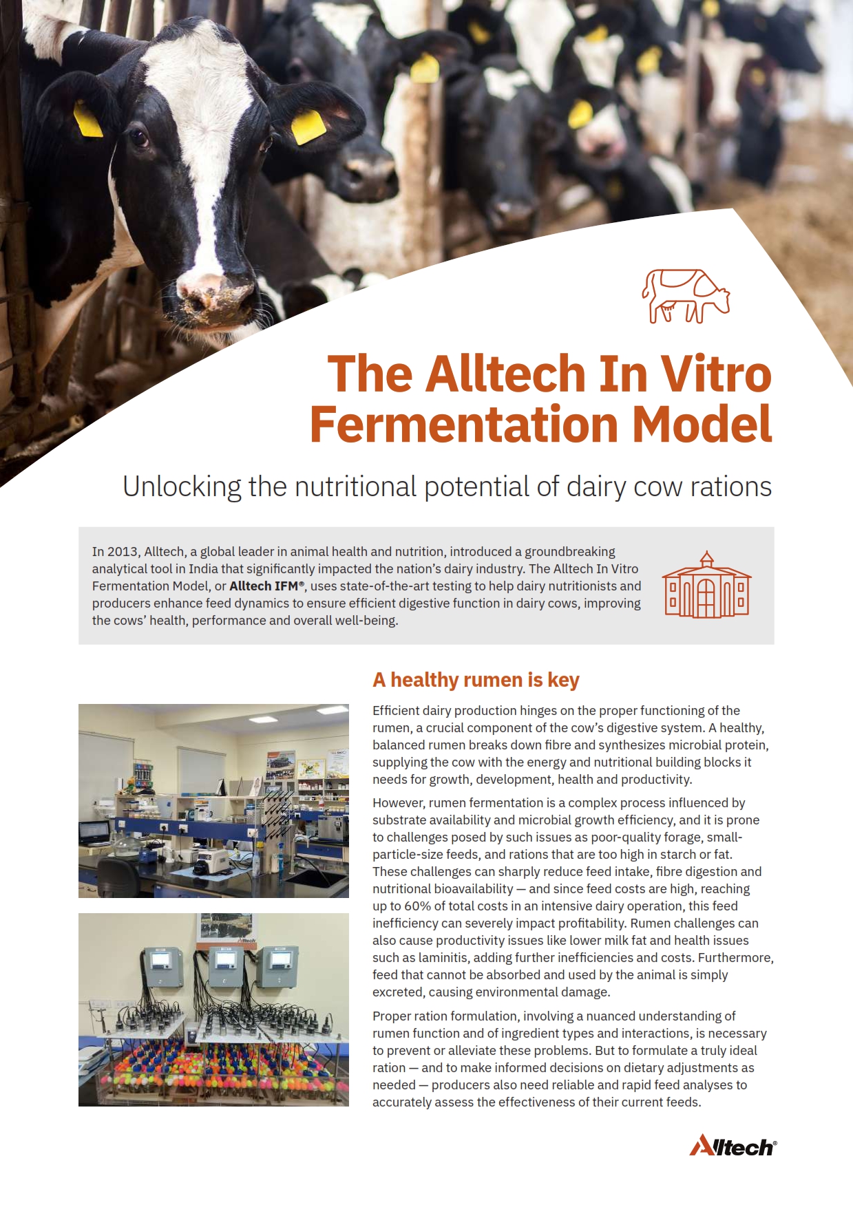The Alltech In Vitro Fermentation Model – SR Publications